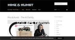 Desktop Screenshot of hinz-kunst.de